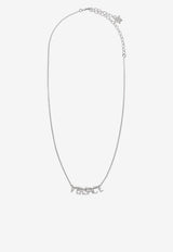 Logo Pendant Necklace