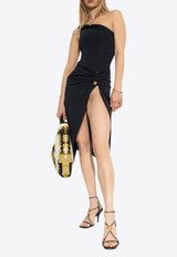 Safety Pin Gathered One-Piece Swimsuit