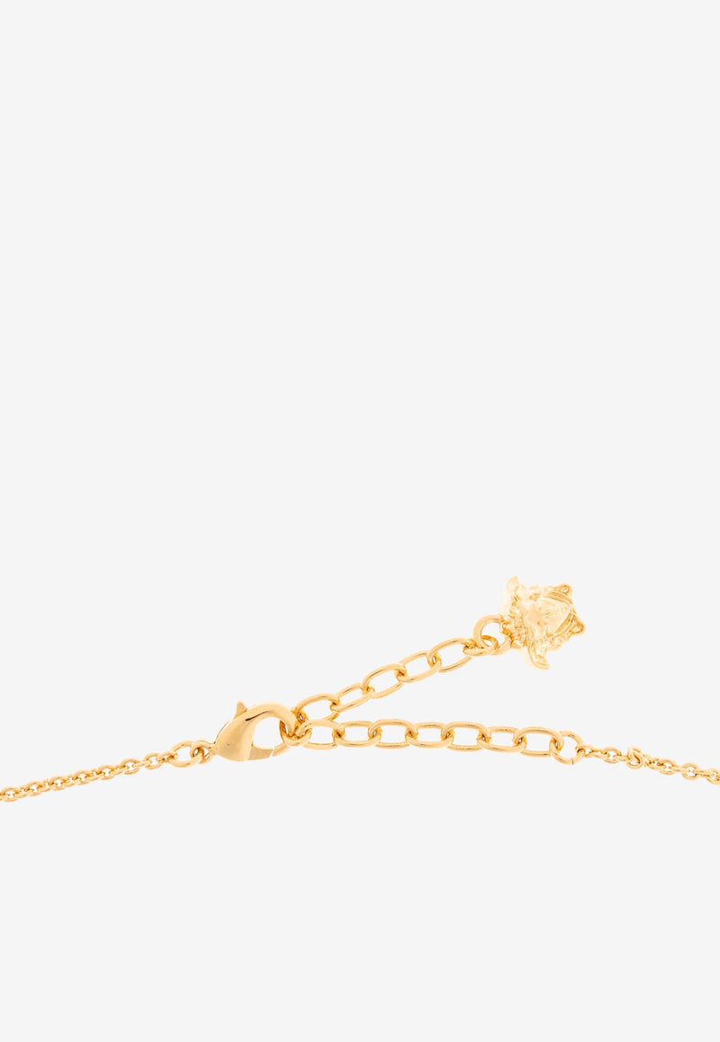 Versace La Medusa Logo Pendant Necklace 1020784 1A00620-3J000