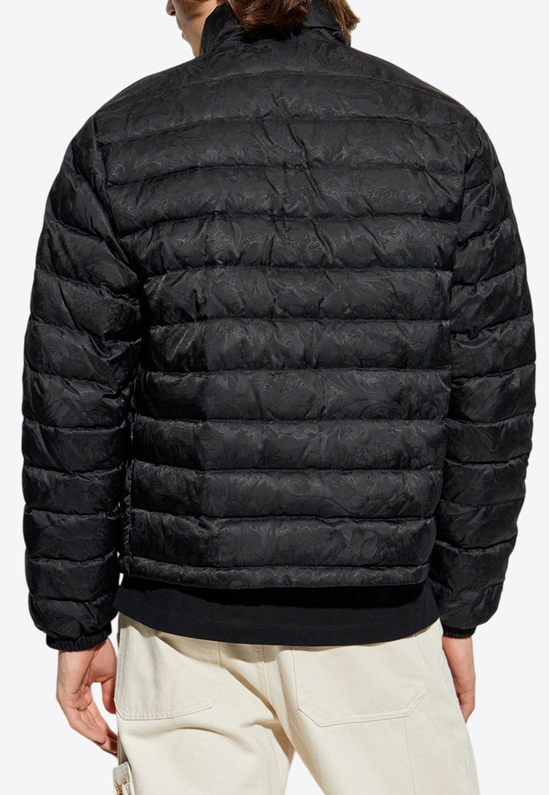 Versace Barocco Jacquard Down Jacket 1020758 1A09785-1B000