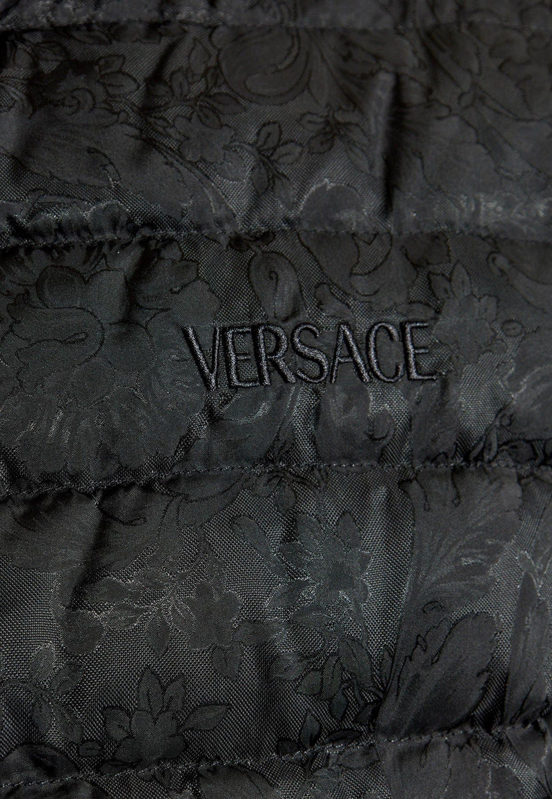 Versace Barocco Jacquard Down Jacket 1020758 1A09785-1B000