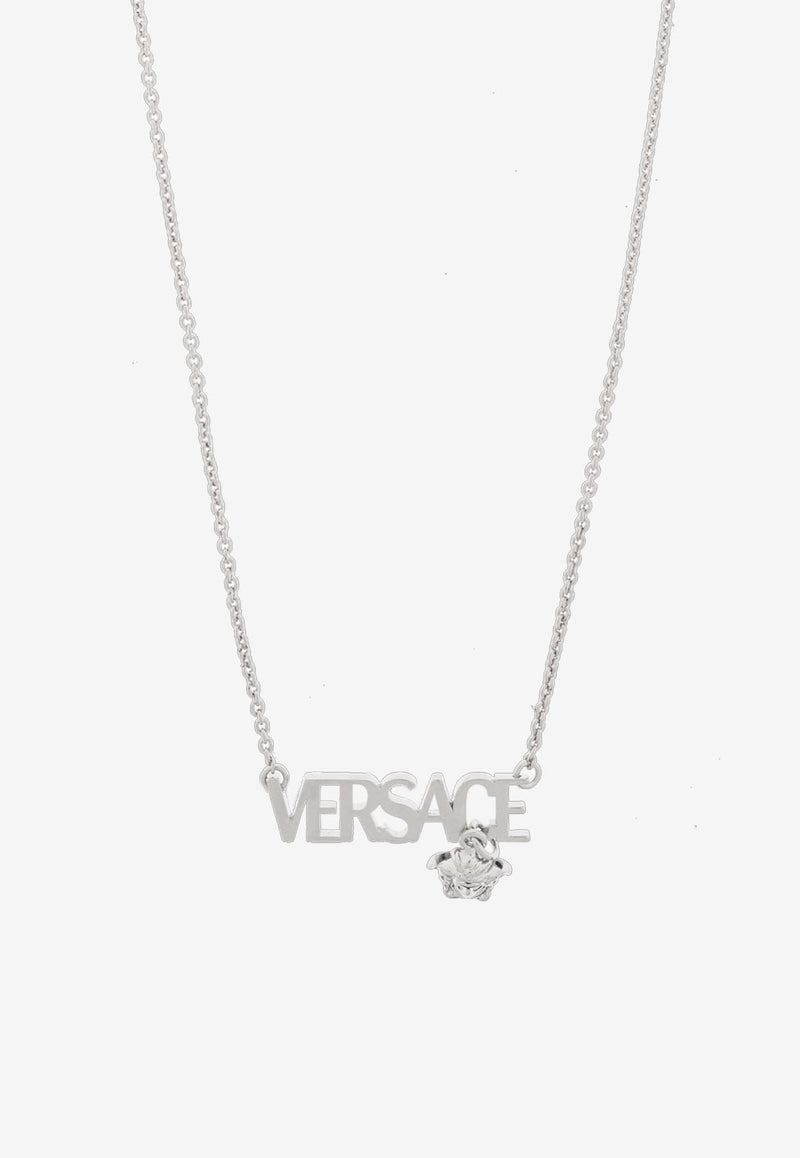 Versace Medusa Head Logo Charm Necklace 1020784 1A00620-3J030