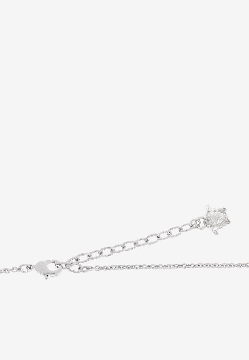 Versace Medusa Head Logo Charm Necklace 1020784 1A00620-3J030