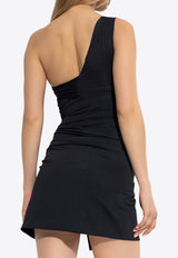 Safety Pin Cover-Up Mini Skirt