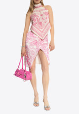 Underwater Barocco Draped Skirt