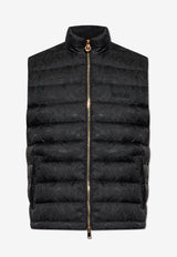 Barocco Jacquard Puffer Vest