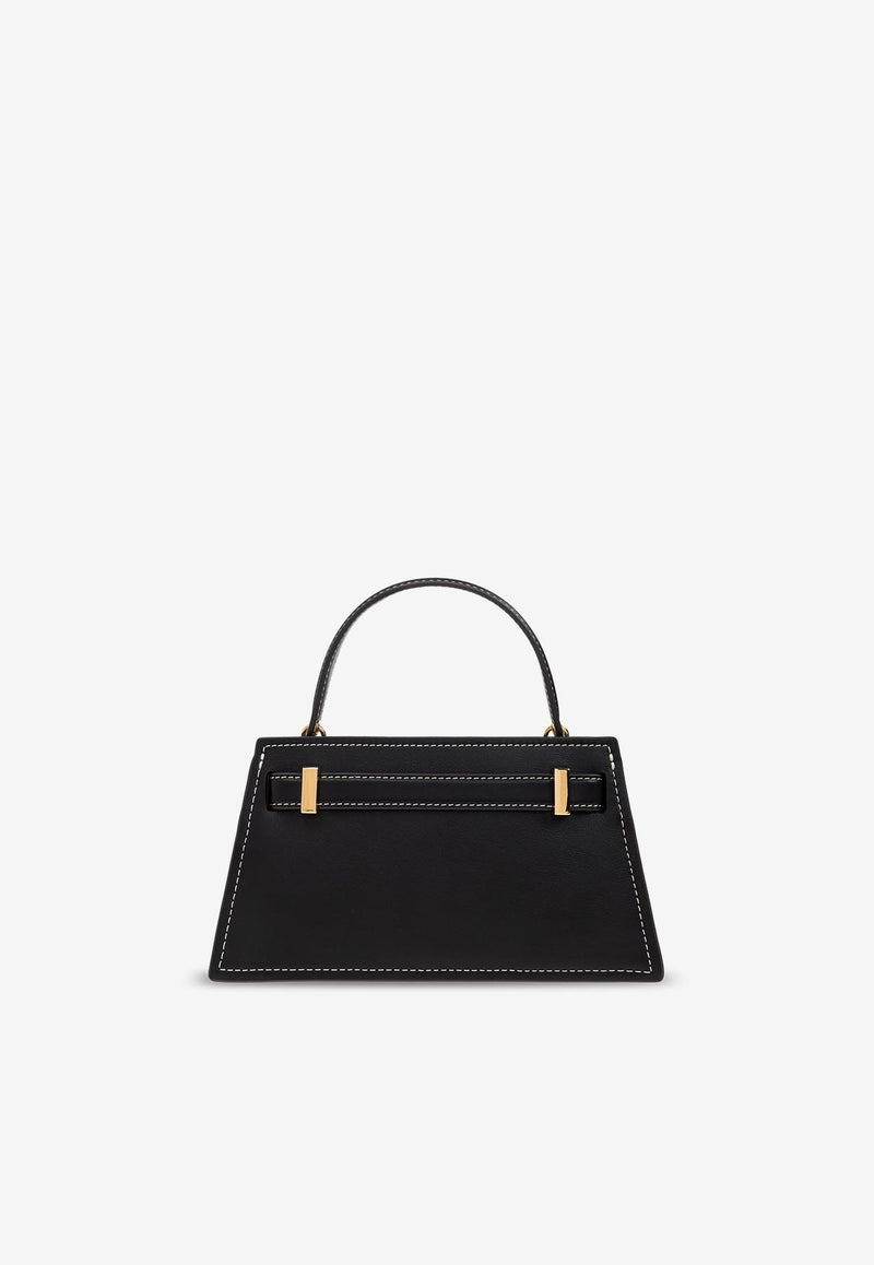 Tory Burch Mini Lee Radziwill Top Handle Bag 168954 0-001