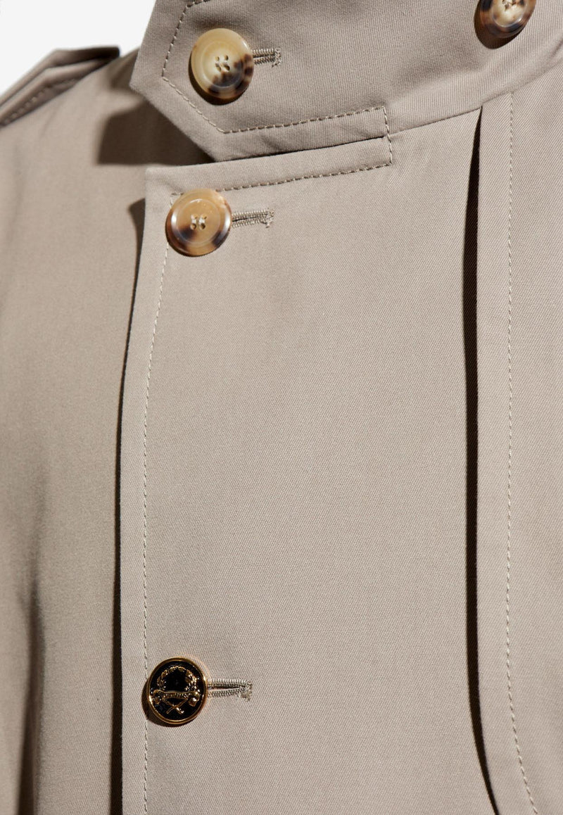 Moschino Double-Breasted Trench Coat 251ZZ V0605 0213-0082