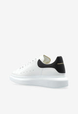 Oversized Leather Low-Top Sneakers