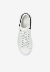 Oversized Leather Low-Top Sneakers