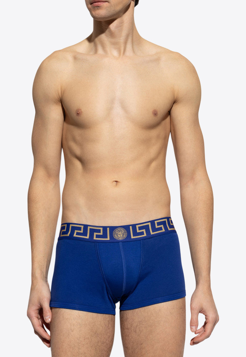 Versace Greca Border Briefs with Medusa AU10026 1A10011-A85K