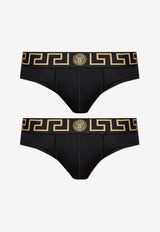 Greca Border Briefs Set - Set of 2