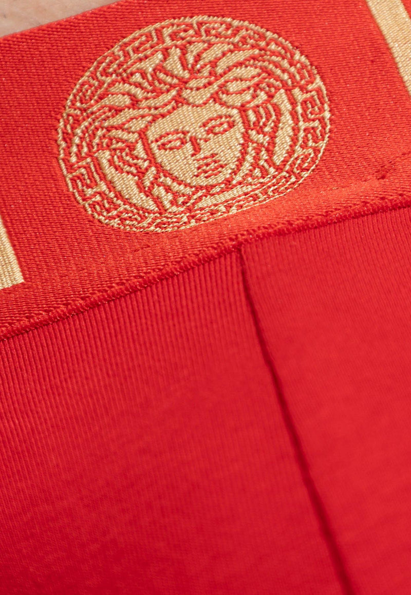 Versace Greca Border Jockstrap AUU01017 1A10011-A9X2