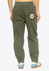 Drawstring Straight-Leg Pants