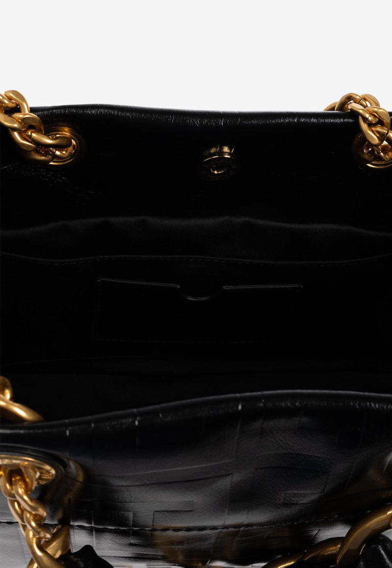 Balmain Small 1945 Soft Leather Tote Bag EN1FD871 LETF-0PA