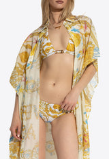 Underwater Barocco Metallic Bikini Bottoms