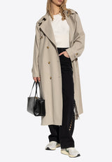 Cropped Knit Top with Perforations