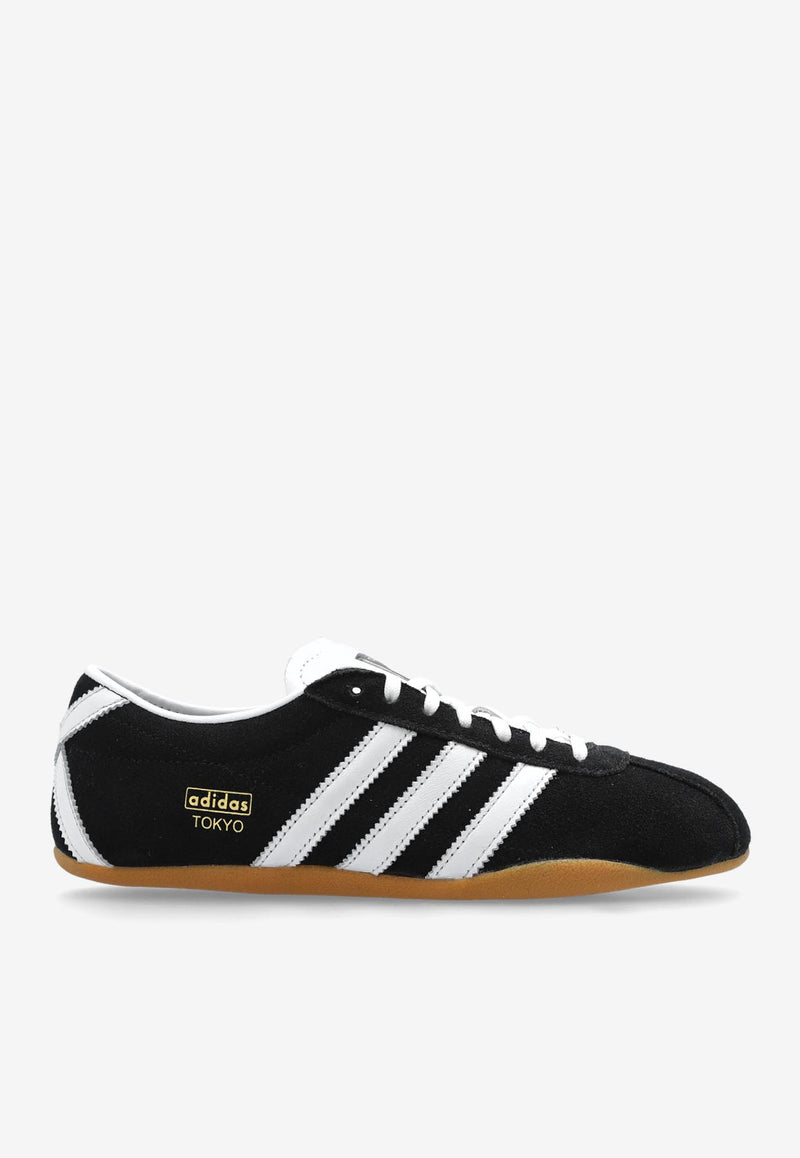 Adidas Originals Tokyo Suede Low-Top Sneakers JI0183 M-CBLACK FTWWHT GUM3