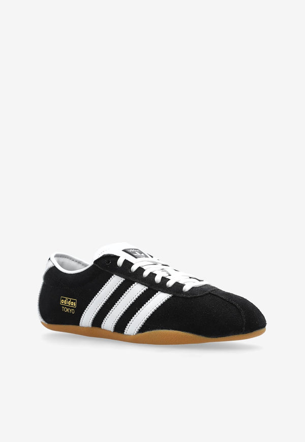 Adidas Originals Tokyo Suede Low-Top Sneakers JI0183 M-CBLACK FTWWHT GUM3