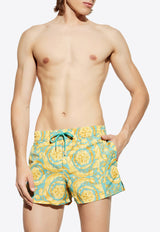 Barocco Print Swim Shorts