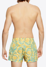 Barocco Print Swim Shorts