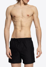 Logo Jacquard Swim Shorts