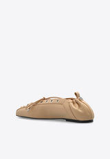 Lace-Up Ballet Flats