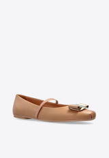 Zina New Vara Plate Ballet Flats