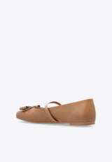 Zina New Vara Plate Ballet Flats