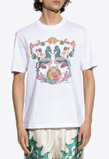 Coral Theatre Print T-shirt