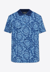 Barocco Jacquard Polo T-shirt