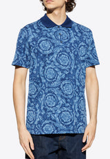 Barocco Jacquard Polo T-shirt