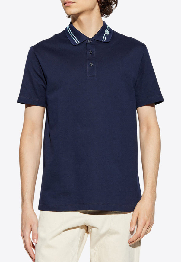 Versace Embroidered Medusa Polo T-shirt 1013906 1A13463-1UI20