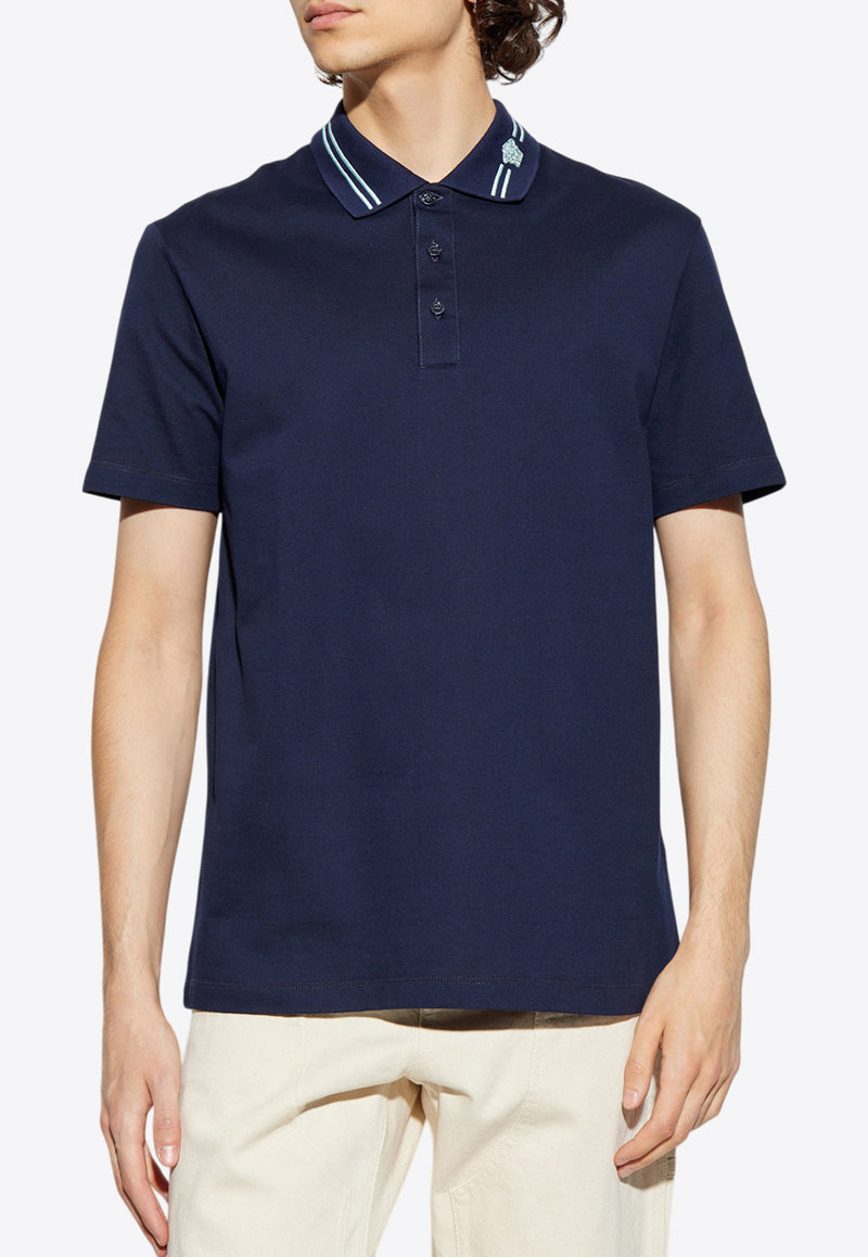 Versace Embroidered Medusa Polo T-shirt 1013906 1A13463-1UI20