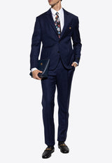 Tailored Pants with Medusa Biggie