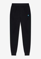 Medusa Embroidered Track Pants