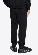 Medusa Embroidered Track Pants