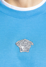 Embroidered Medusa Boxy T-shirt