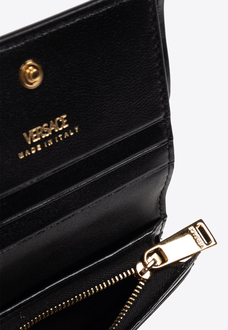Versace Logo Tag Bi-Fold Wallet 1020080 1A13677-1B00V