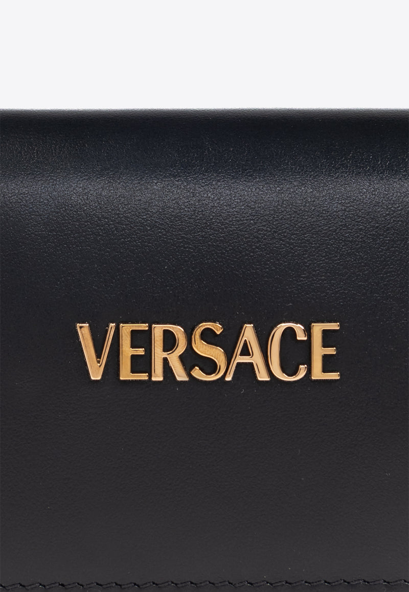 Versace Logo Tag Bi-Fold Wallet 1020080 1A13677-1B00V