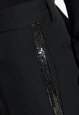Sequin Stripes Pants