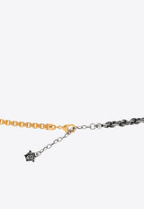 La Vacanza Two-Tone Brass Necklace