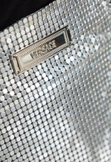 Metal Mesh Mini Shorts