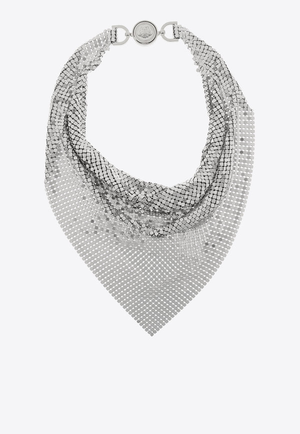 Versace Metal Mesh Bandana Necklace 1020527 1A14866-1E010