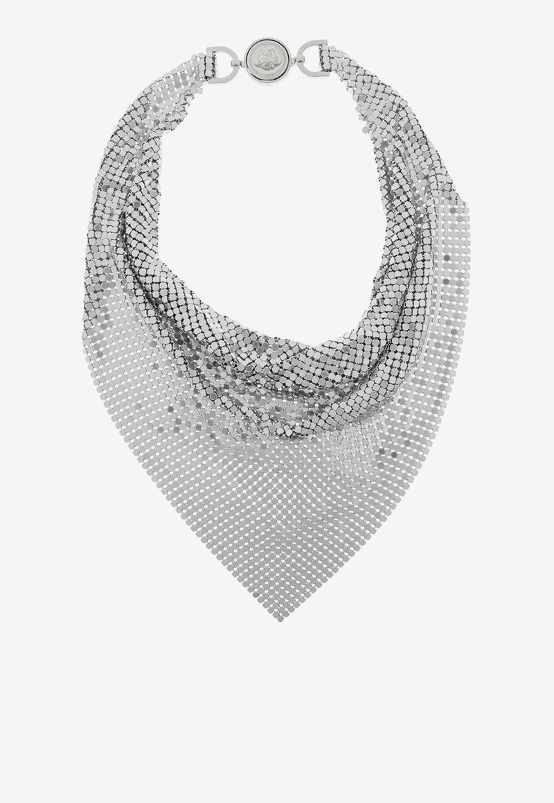 Versace Metal Mesh Bandana Necklace 1020527 1A14866-1E010
