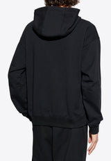 Embroidered Medusa Hooded Sweatshirt