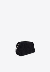 Ella Monogram Terry Pouch Bag