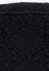 Ella Monogram Terry Pouch Bag