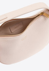 XS Gancini Leather Hobo Bag