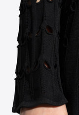 Rhiannon Pointelle Midi Dress